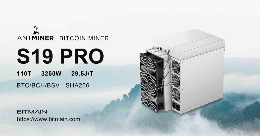 How much does antminer s19 pro make per day