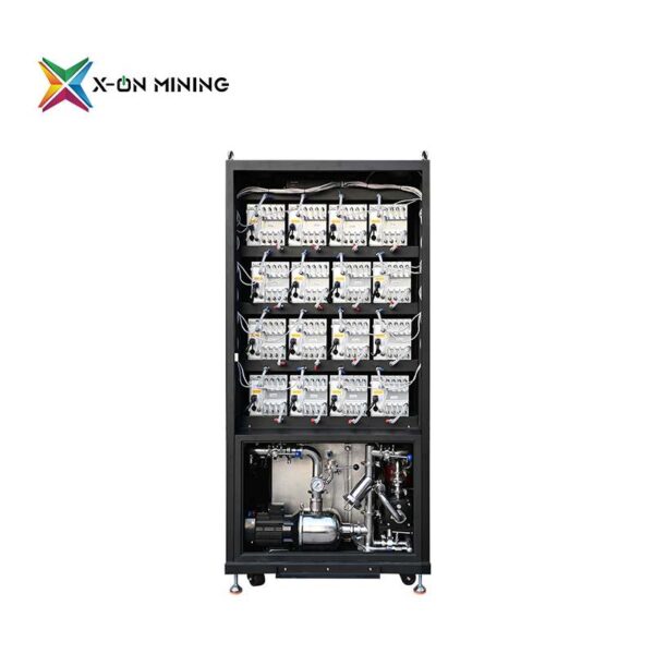 LIANLI 16 units hydro rack hydro cooling system for Antminer S21 xp Hyd/S21 Hyd