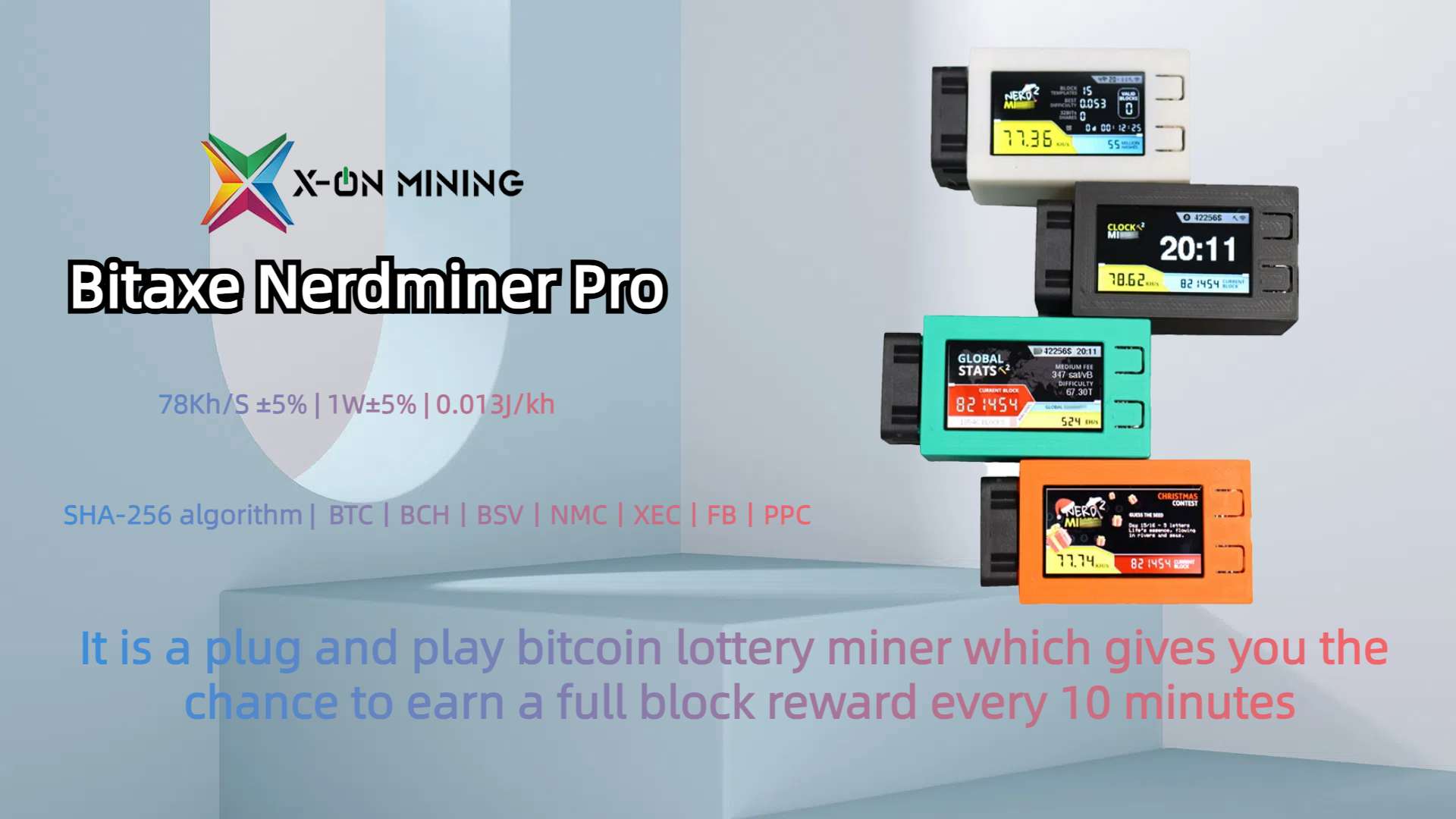 Bitaxe Nerdminer Pro