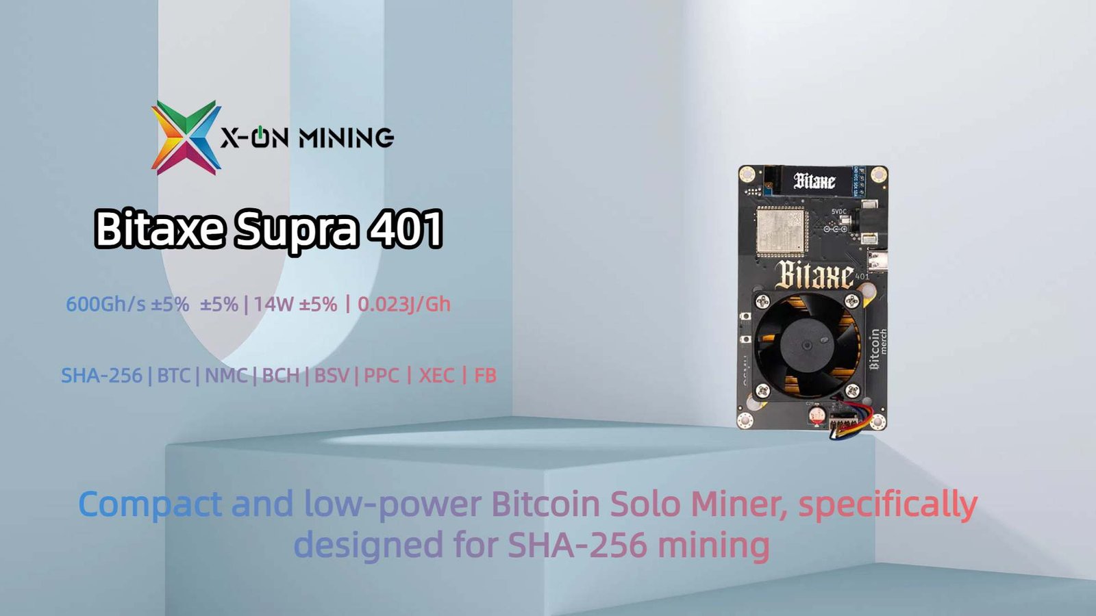 Bitaxe 401 Supra BTC Miner ビット マイニング Bitcoin Merch® Bitaxe 401 Supra Bitcoin  Miner 600GH/s+ | eBay