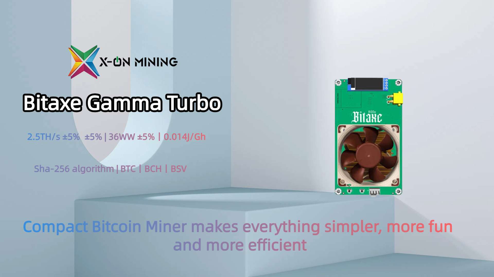 Bitaxe Gamma Turbo