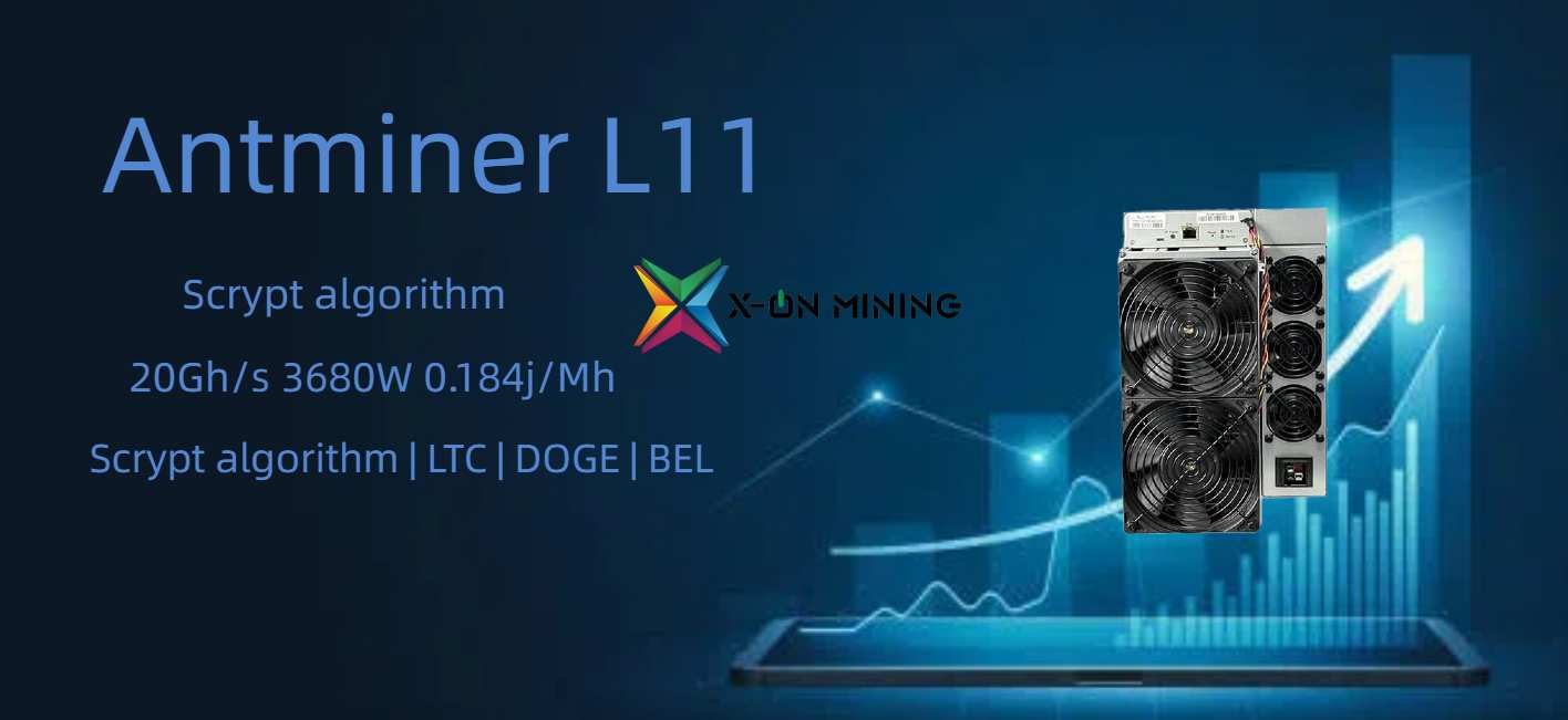 比特大陆Antminer L11 20Gh/s 3680W 莱特币狗狗币矿机- X ON MINING