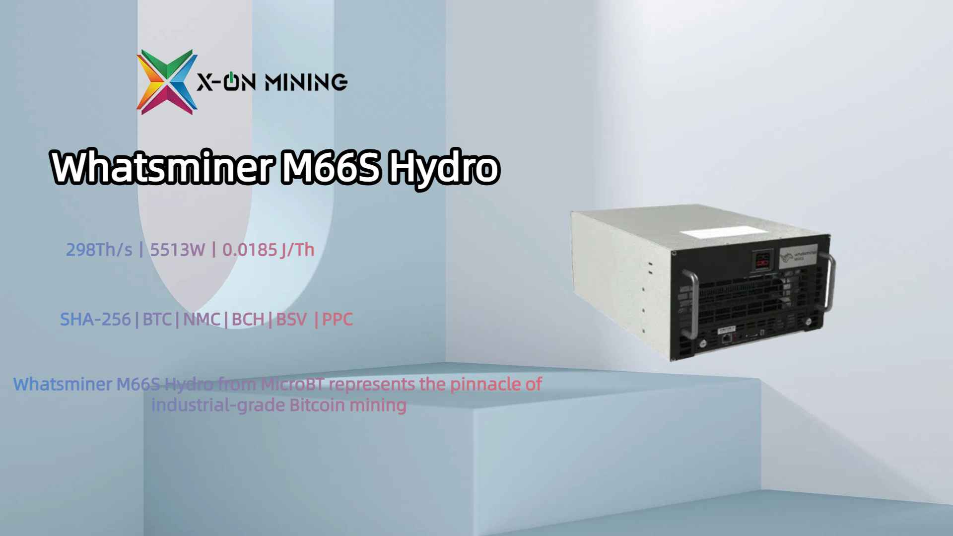 Whatsminer M66S Hydro