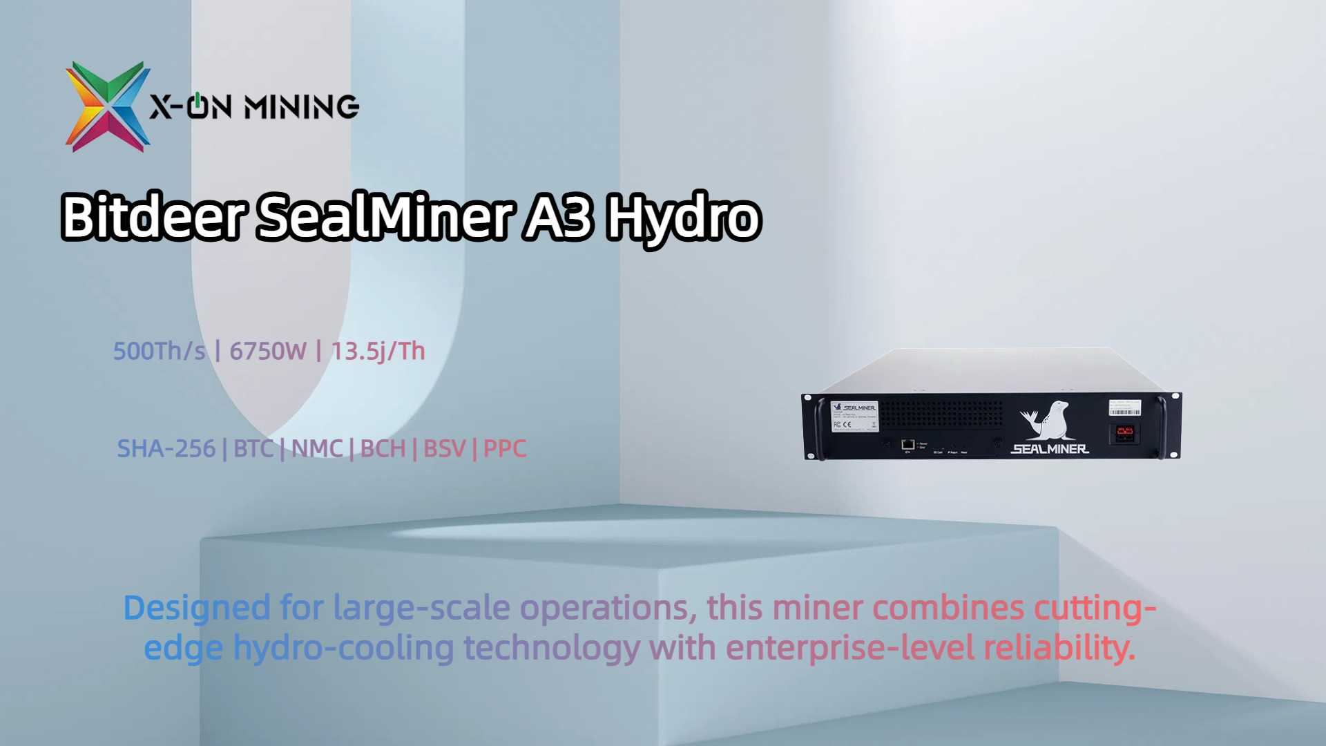 Bitdeer SealMiner A3 Hydro