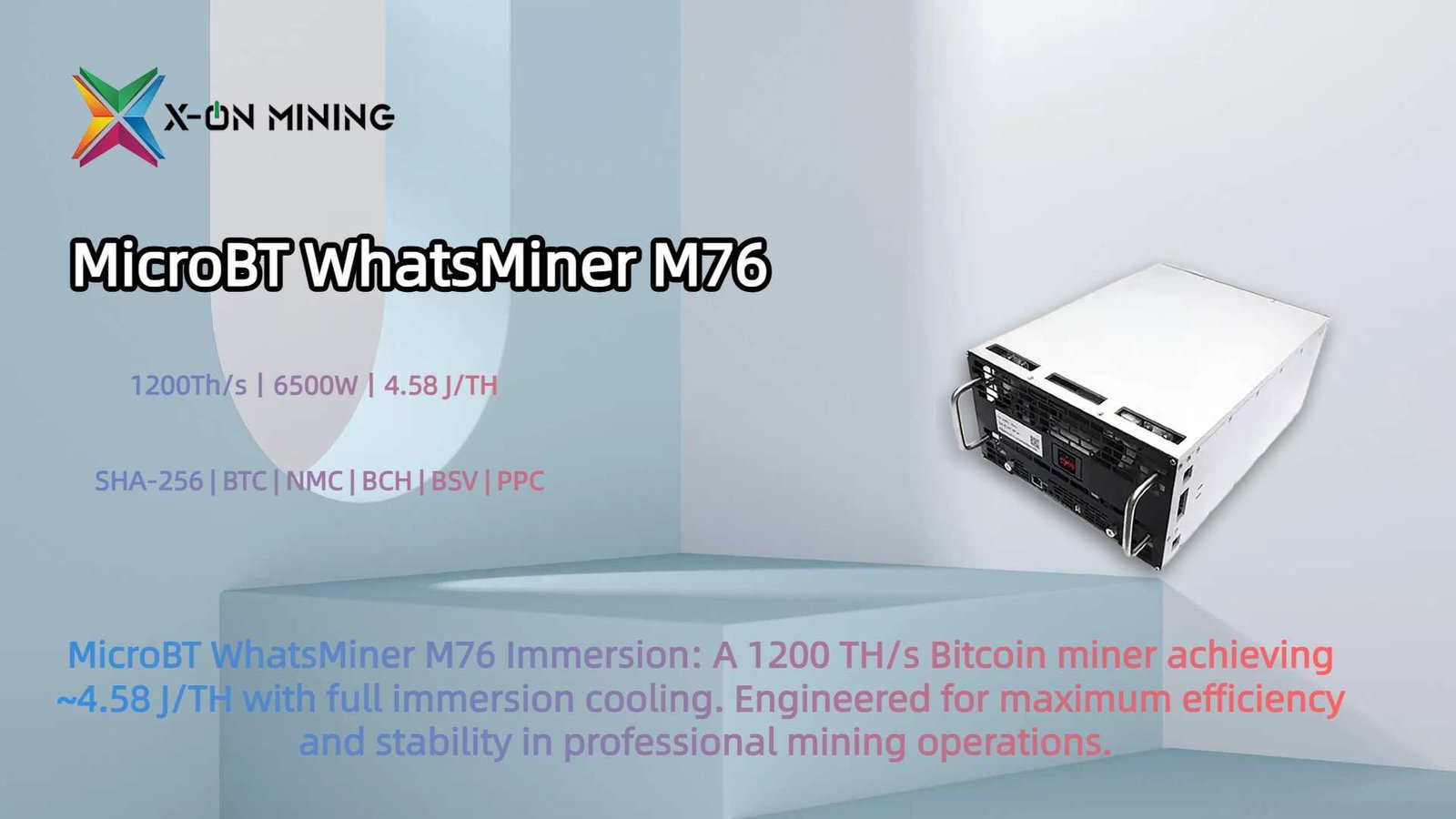 MicroBT WhatsMiner M76 MicroBT WhatsMiner M76