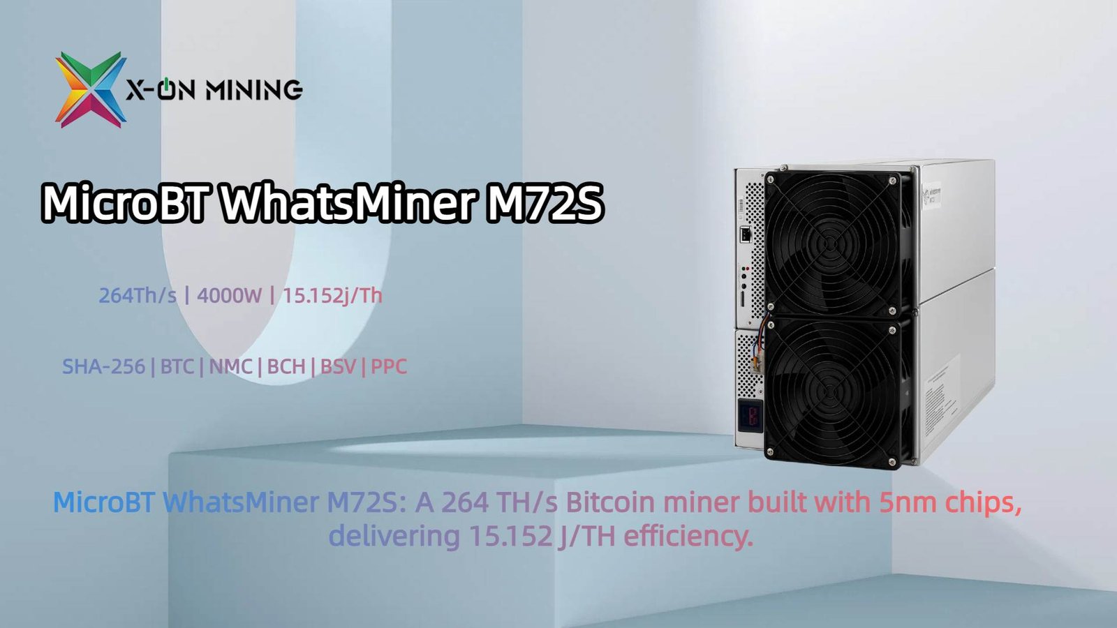 MicroBT WhatsMiner M72S MicroBT WhatsMiner M72S