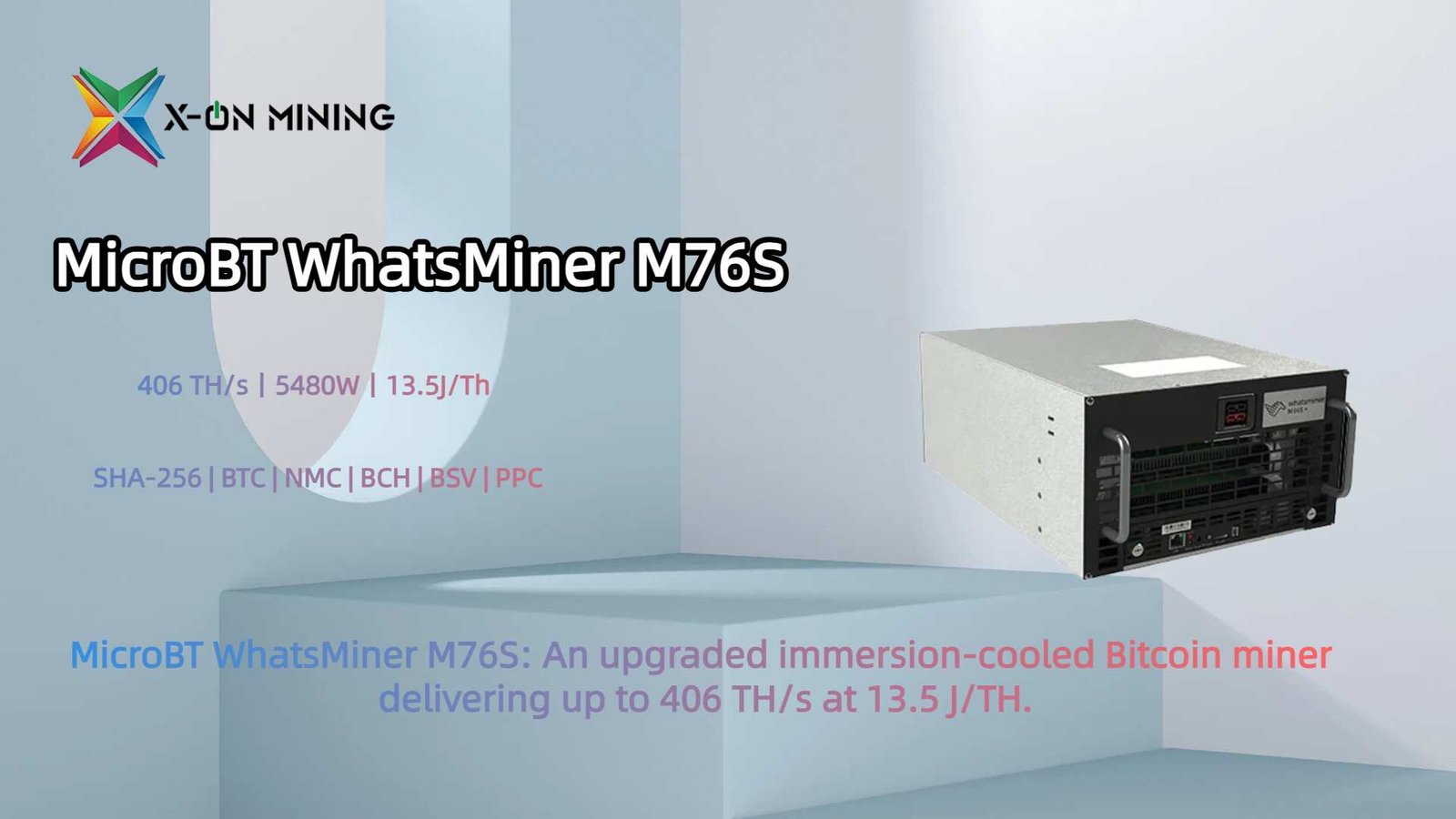MicroBT WhatsMiner M76S MicroBT WhatsMiner M76S