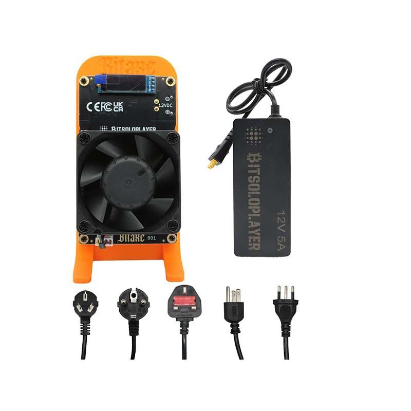 Bitaxe GT801 Gamma Turbo Bitcoin Solo Miner 2.15 TH/s 43W 3 Bitaxe GT801