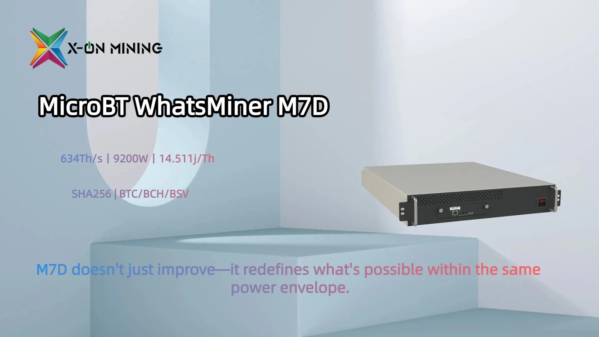 MicroBT WhatsMiner M7D MicroBT WhatsMiner M7D