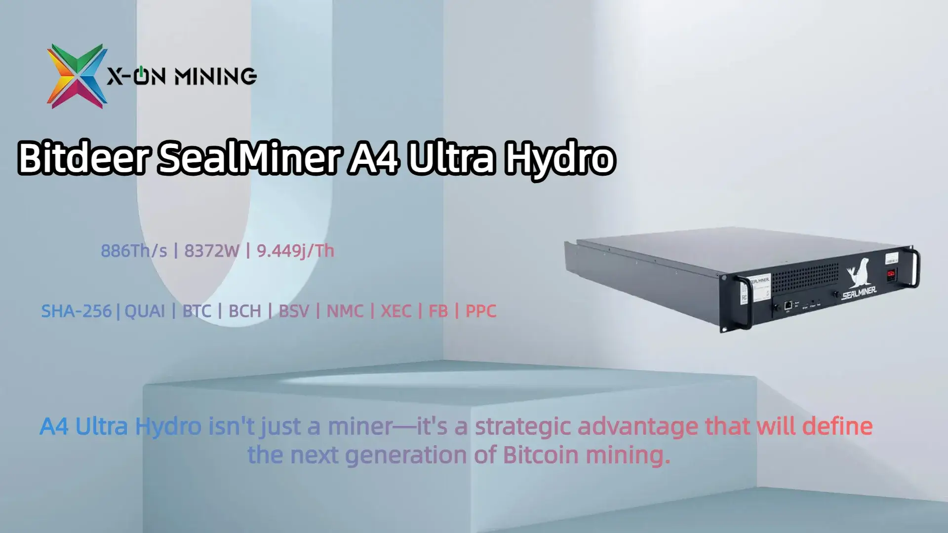 Bitdeer SealMiner A4 Ultra Hydro Bitdeer SealMiner A4 Ultra Hydro