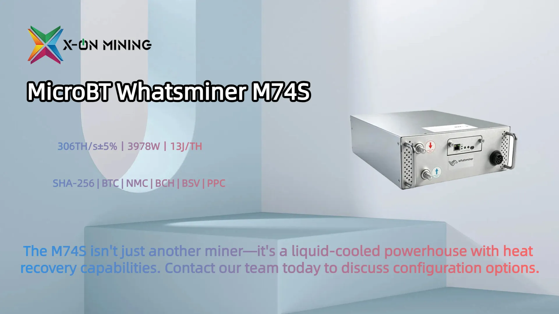 MicroBT Whatsminer M74S MicroBT Whatsminer M74S