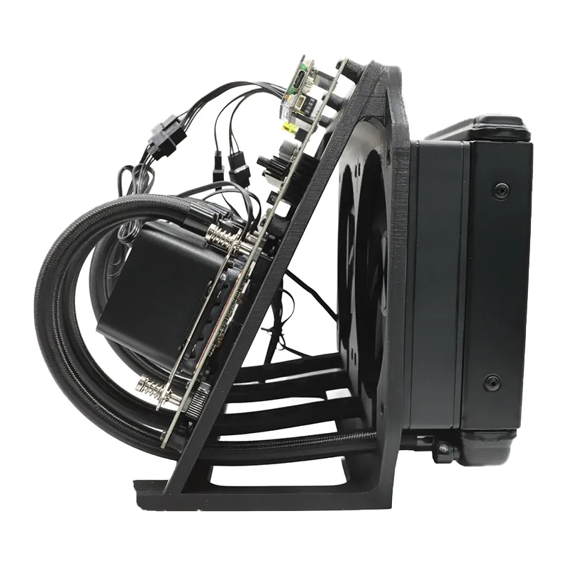 Nerdoctaxe Rev2.2 hydro Bitcoin Solo Miner 11Th/s 200W 2 NerdOctaxe Rev2.2 Hydro