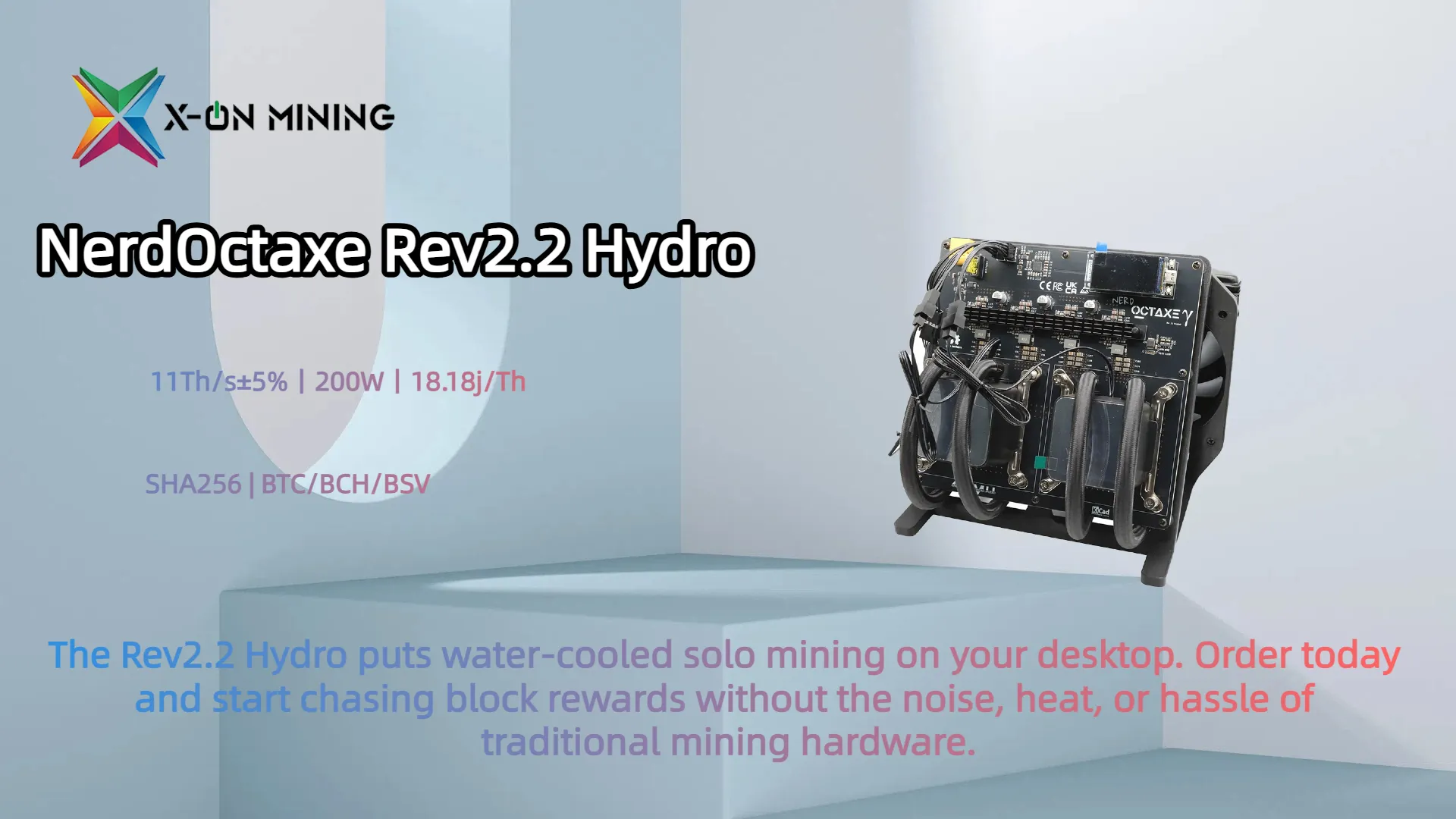 NerdOctaxe Rev2.2 Hydro NerdOctaxe Rev2.2 Hydro