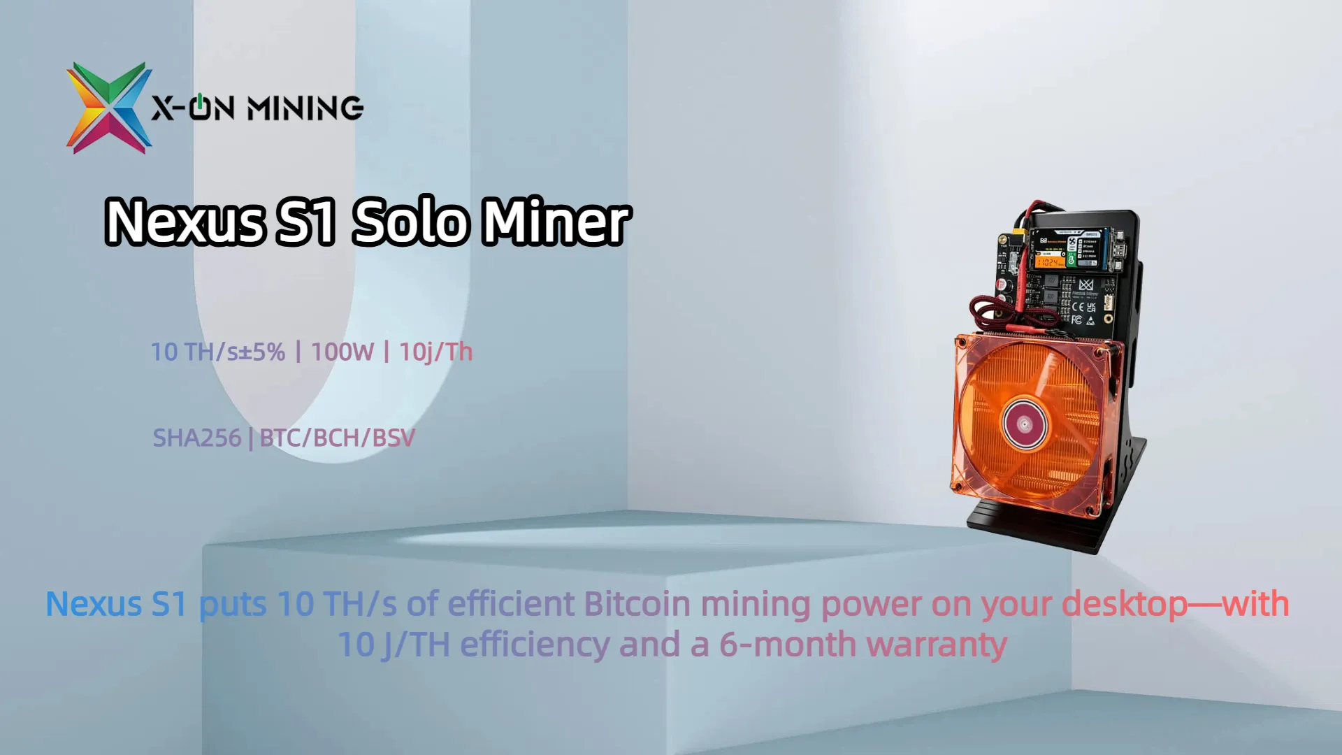 Nexus S1 Solo Miner Nexus S1 Solo Miner