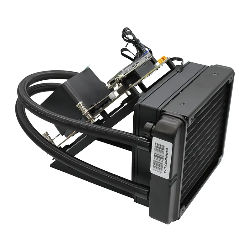 NerdQaxe++ Rev7 hydro Bitcoin Home Miner 6TH/s 100W 3 NerdQaxe++ Rev7 hydro