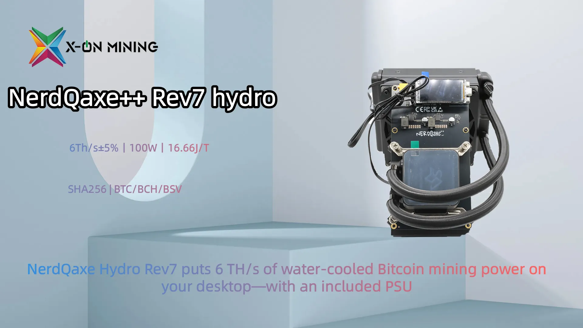 NerdQaxe++ Rev7 hydro NerdQaxe++ Rev7 hydro